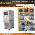 mini smart fiber laser marking machine for memory card ic chip, with CE,FDA,ISO,OEM